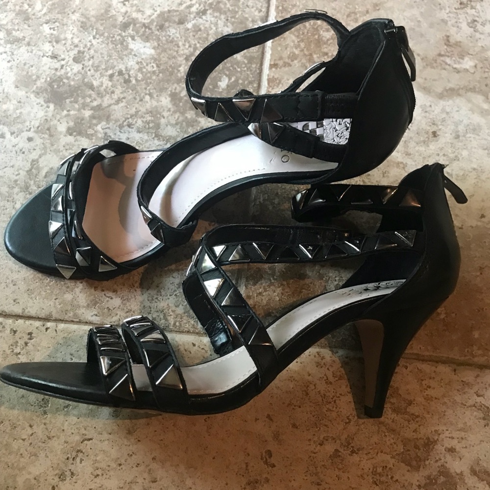 Vince Camuto Black studded heels